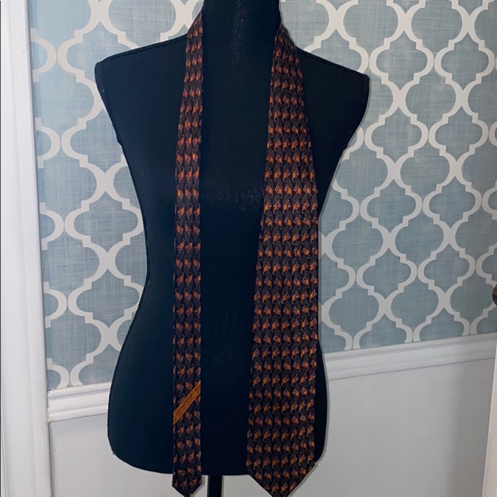 Ermeneglido Zegna silk tie.